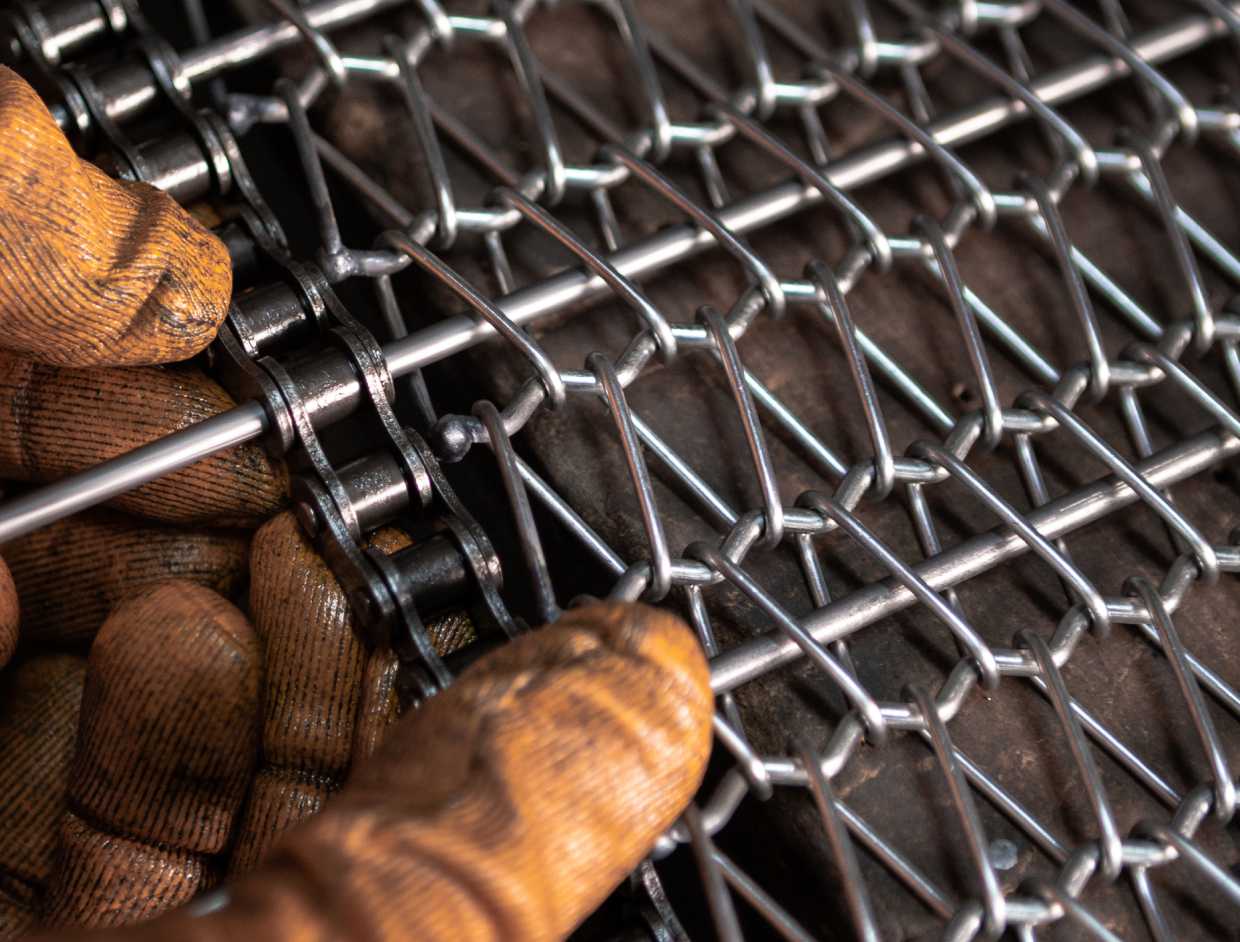 konveyör tel bant üretimi